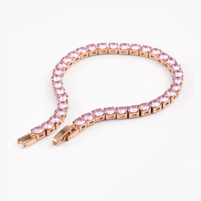 Lux CZ Tennis Bracelet