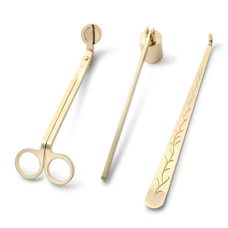Three in One Candle Care Gift Set – Wick Trimmer, Cutter & Dipper