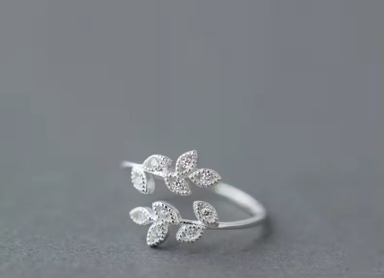 Everleaf Sterling Silver Rin