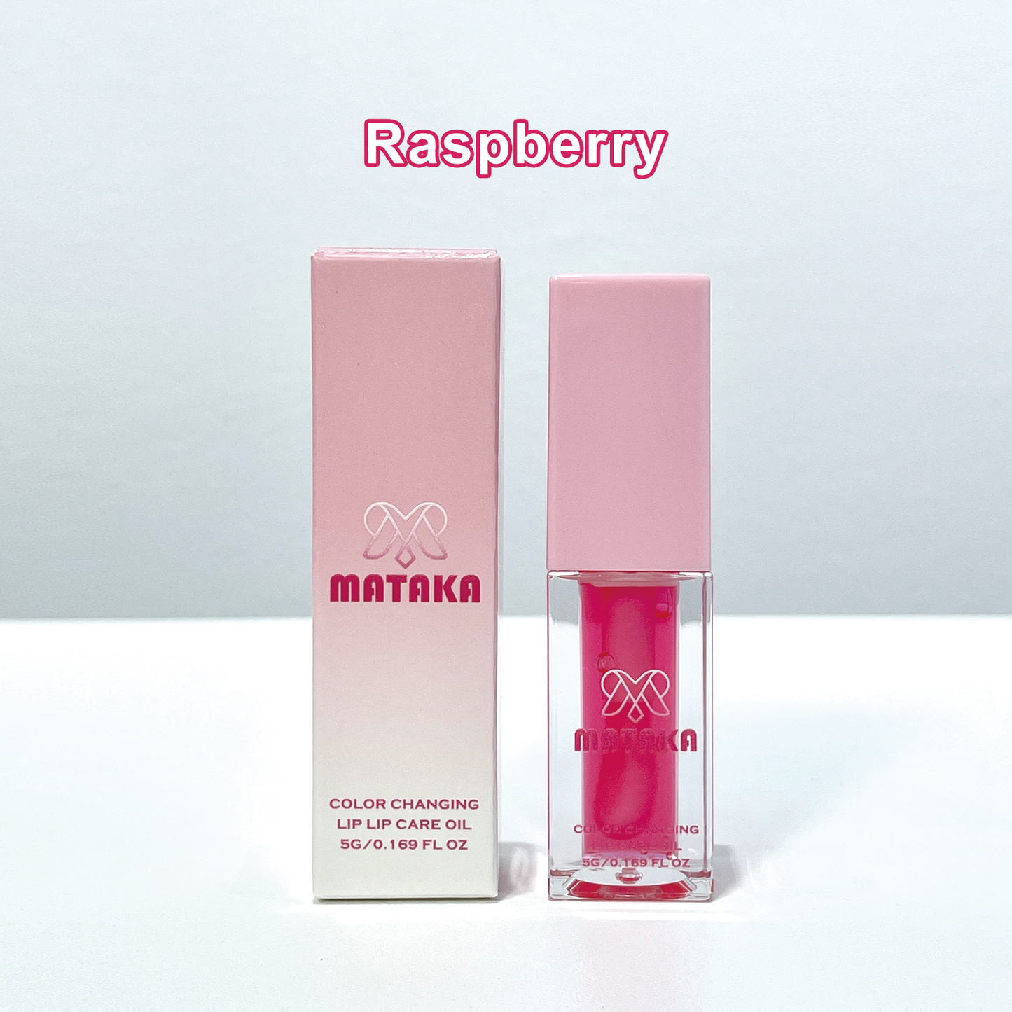 Colour Changing Lip Oil - Raspberry