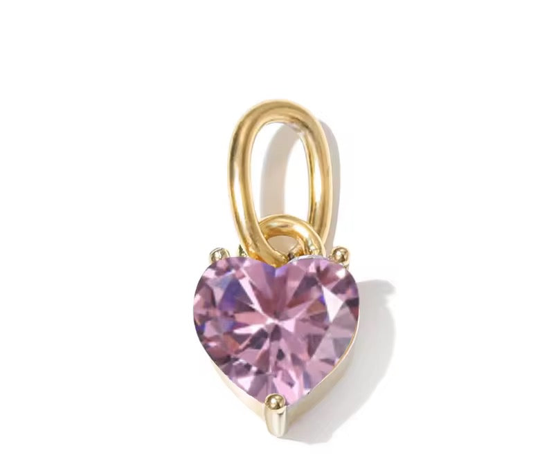 Charm - Zircon Heart