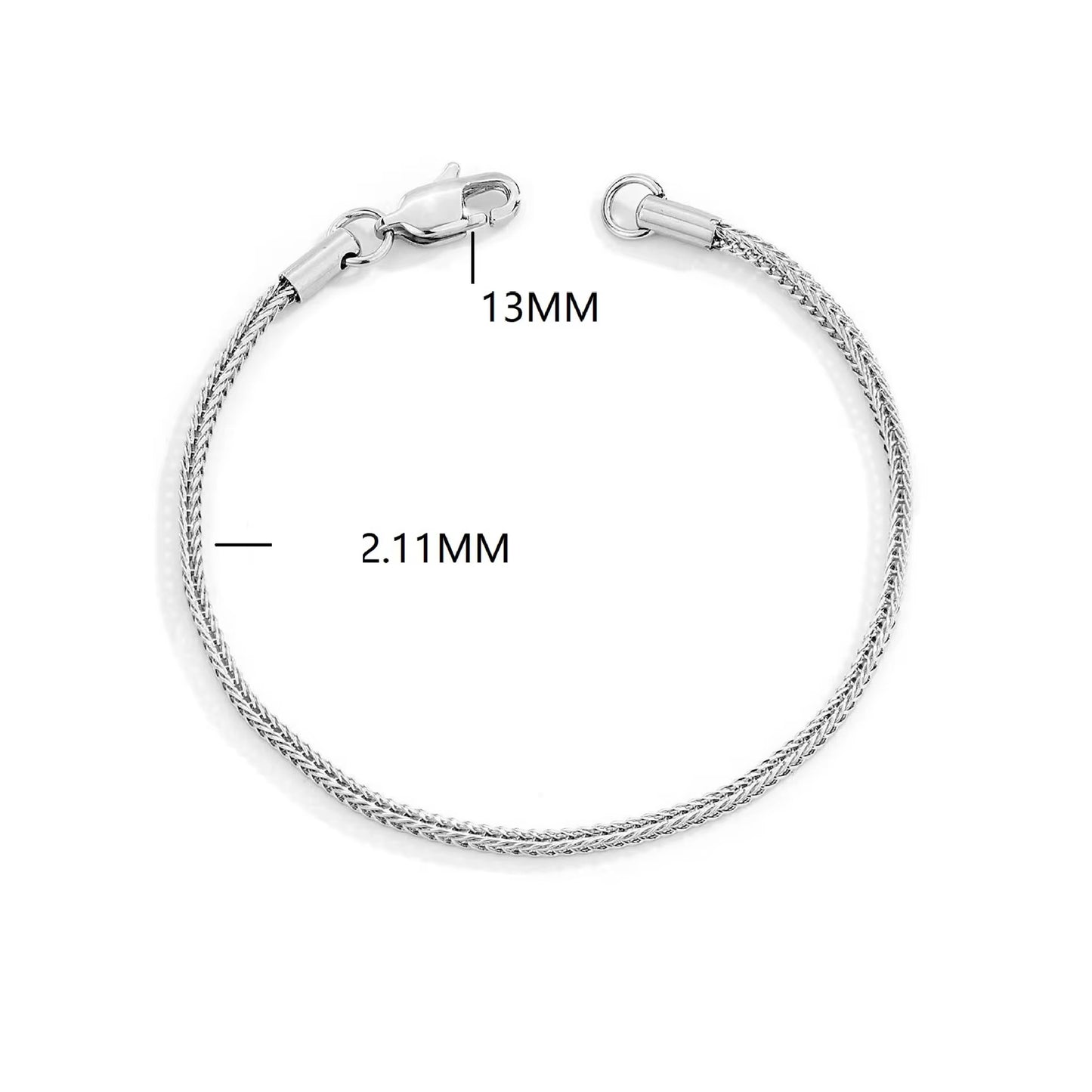 Classic Stainless Steel Minimalist Chain Bracelet
