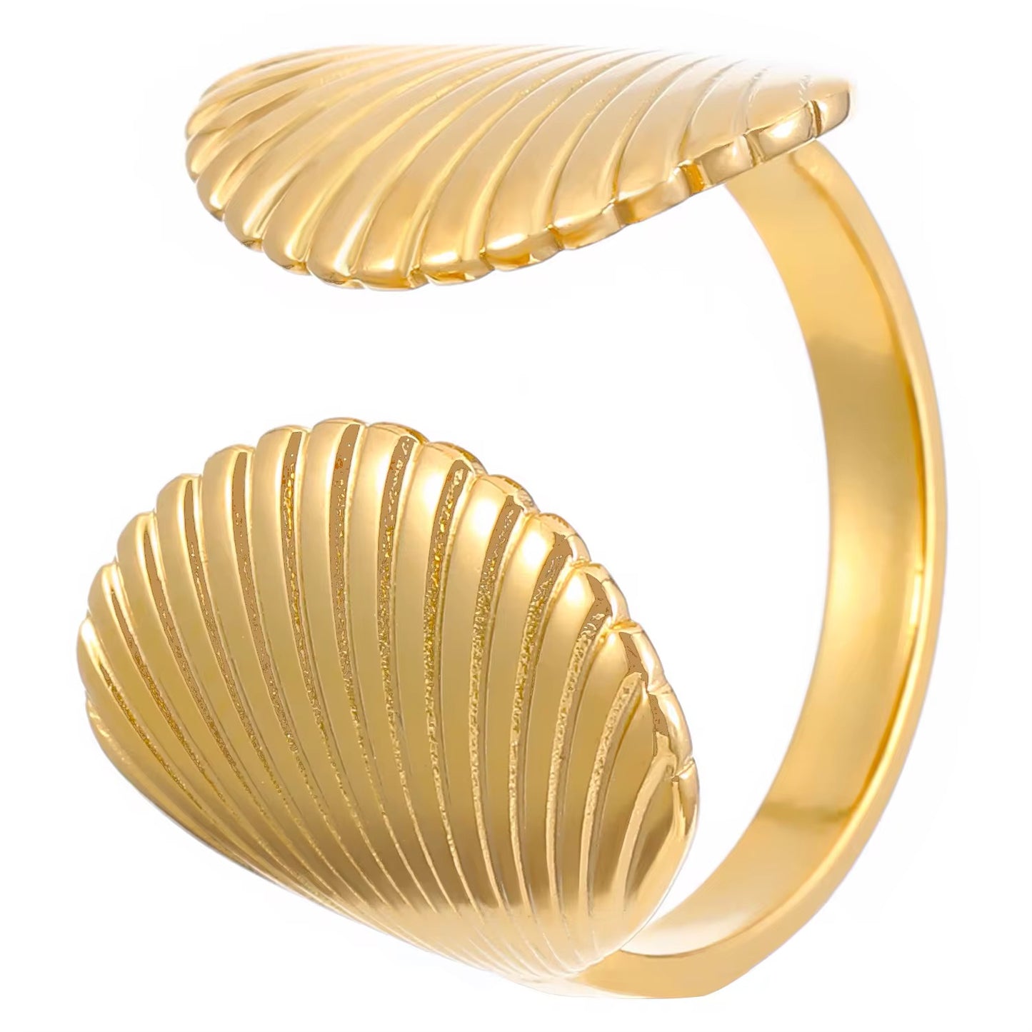 Shylin Shell Open Ring