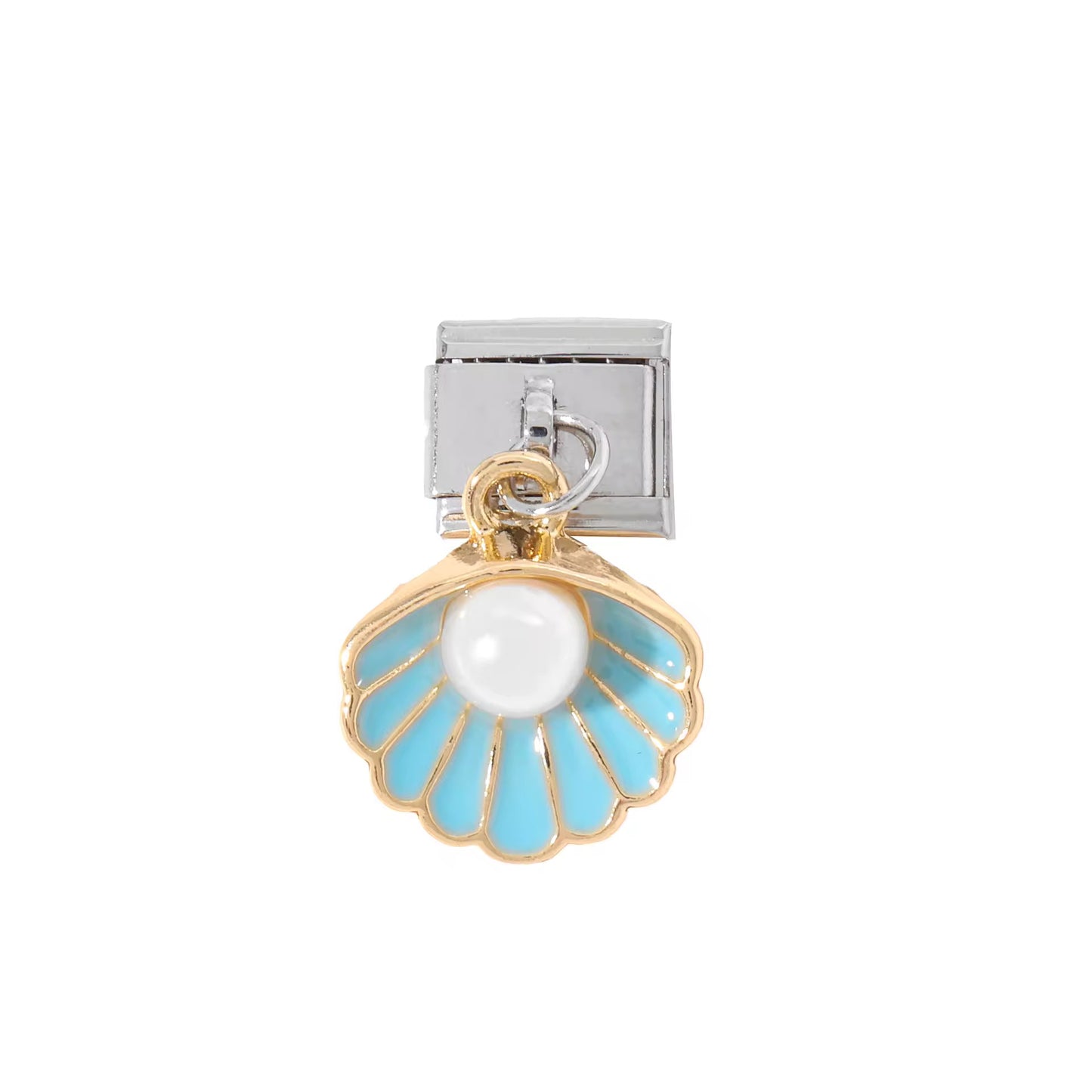 Italian Bracelet Charms - Pearl Shell