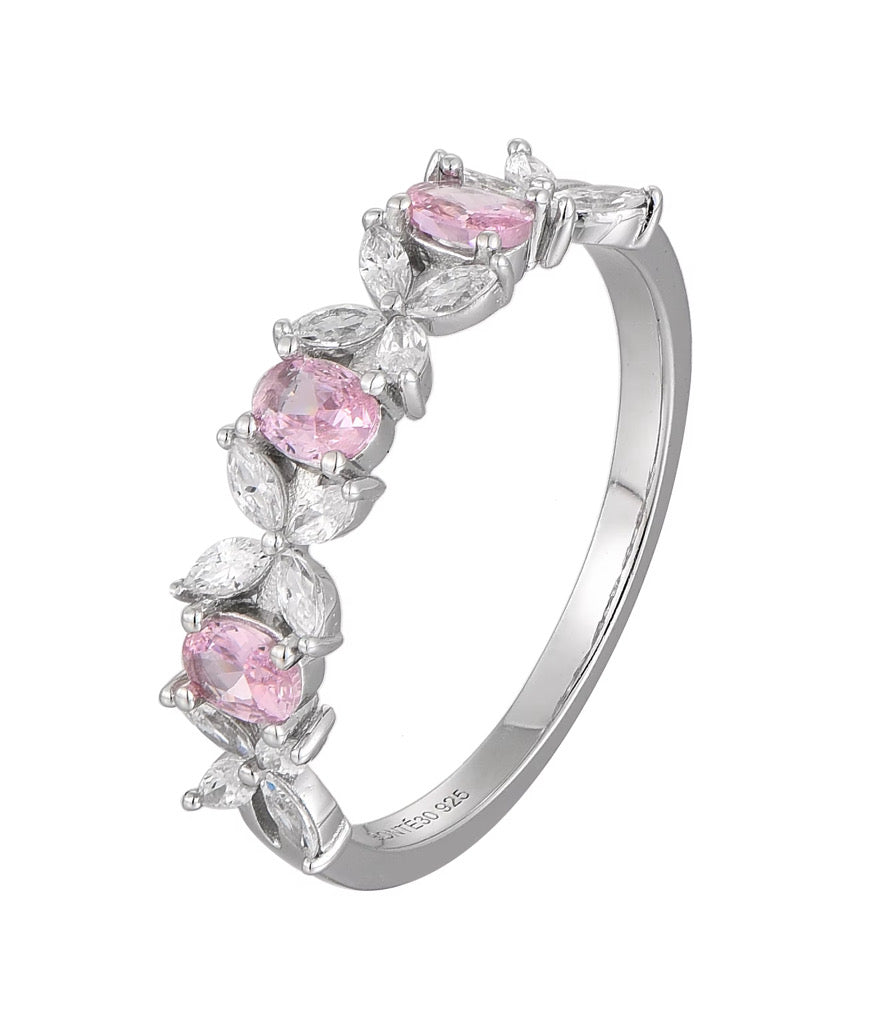 Blushing Petals Ring