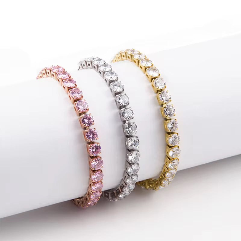 Lux CZ Tennis Bracelet