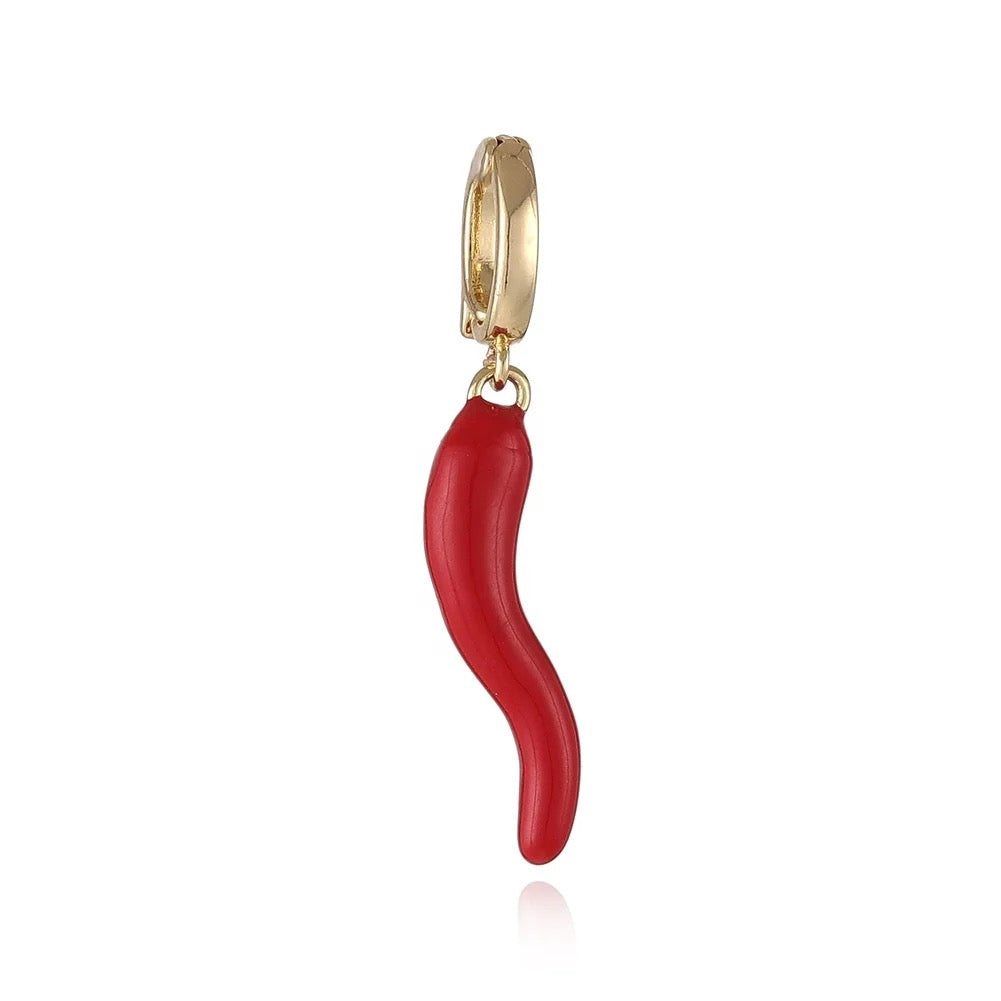 Clip on Charms - Red Chilli