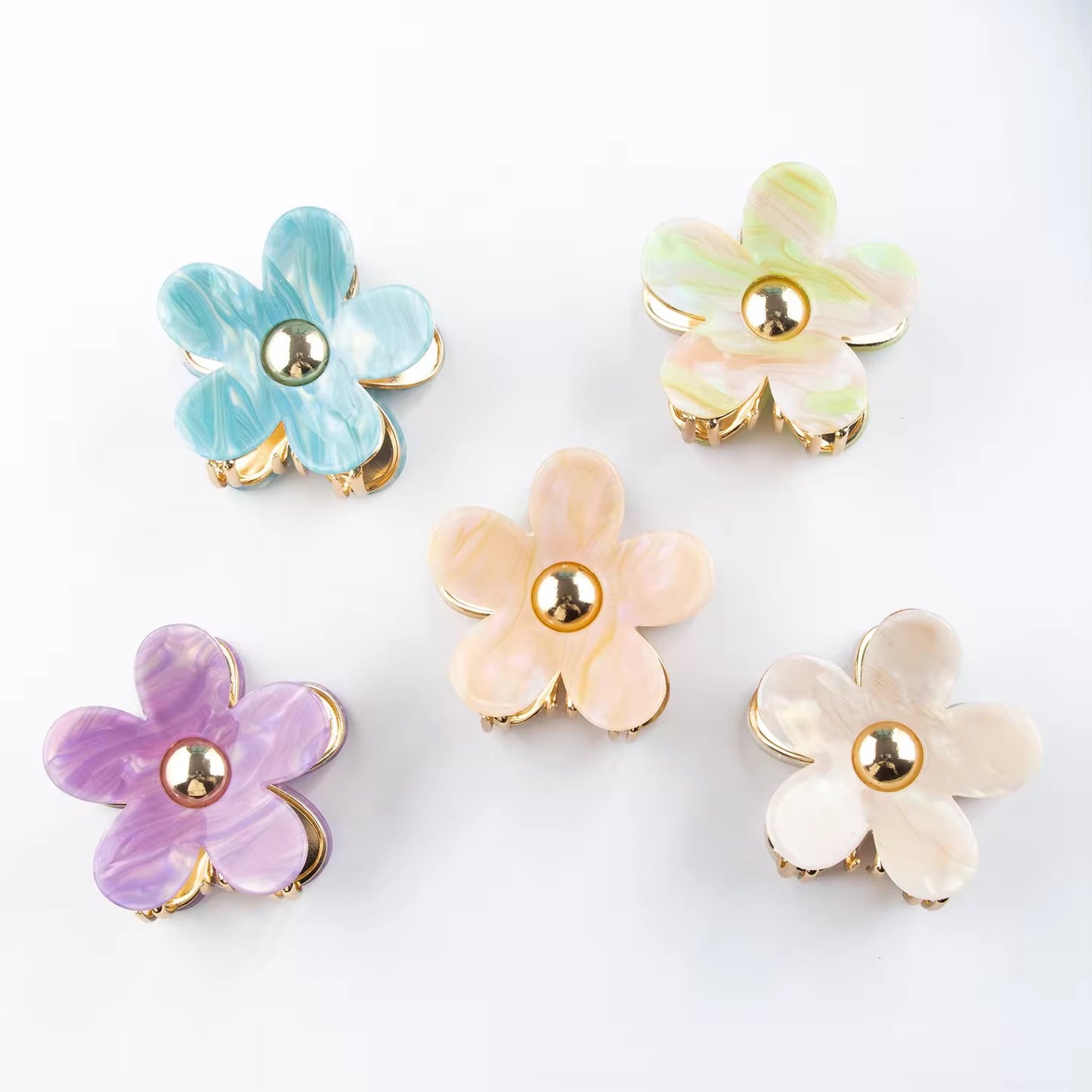 Gradient Flower Claw