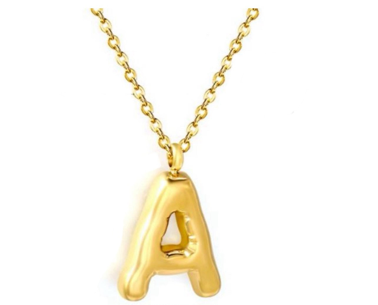 Initials Necklace - Letters A to Z