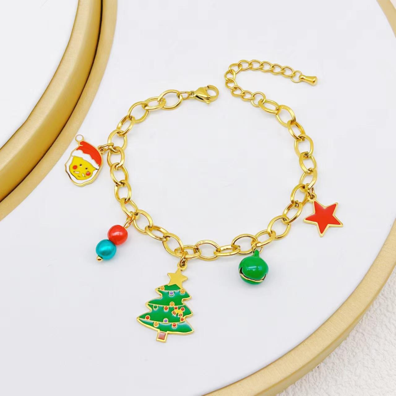Christmas Tree Bracelet