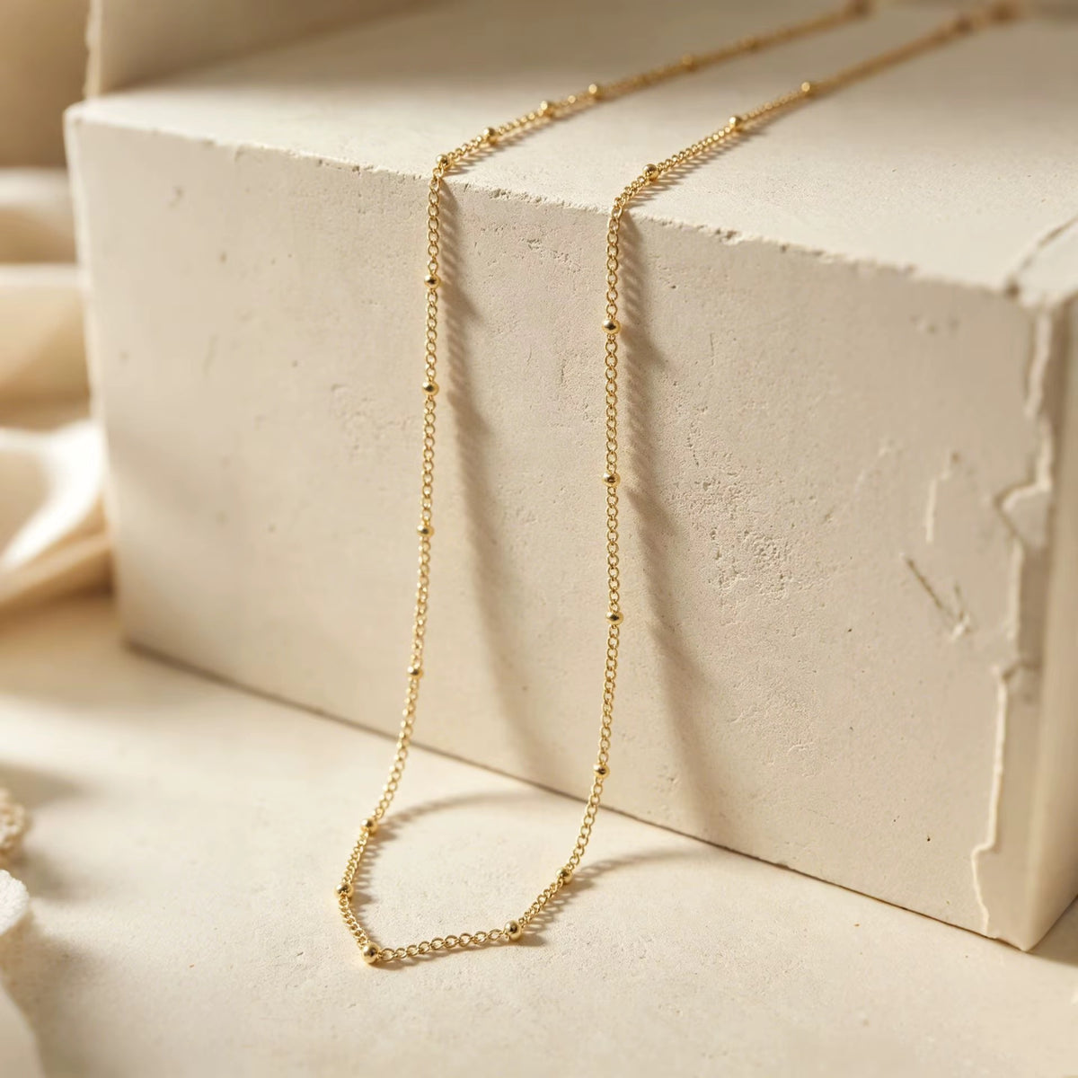 Liora Beaded Chain Necklace
