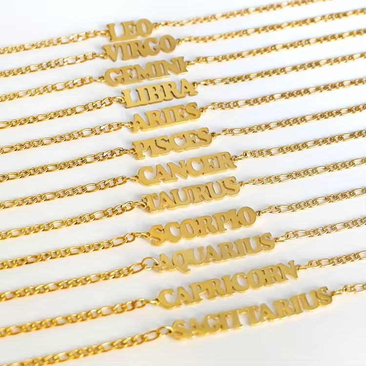 Zodiac Sign Bracelet - Aries