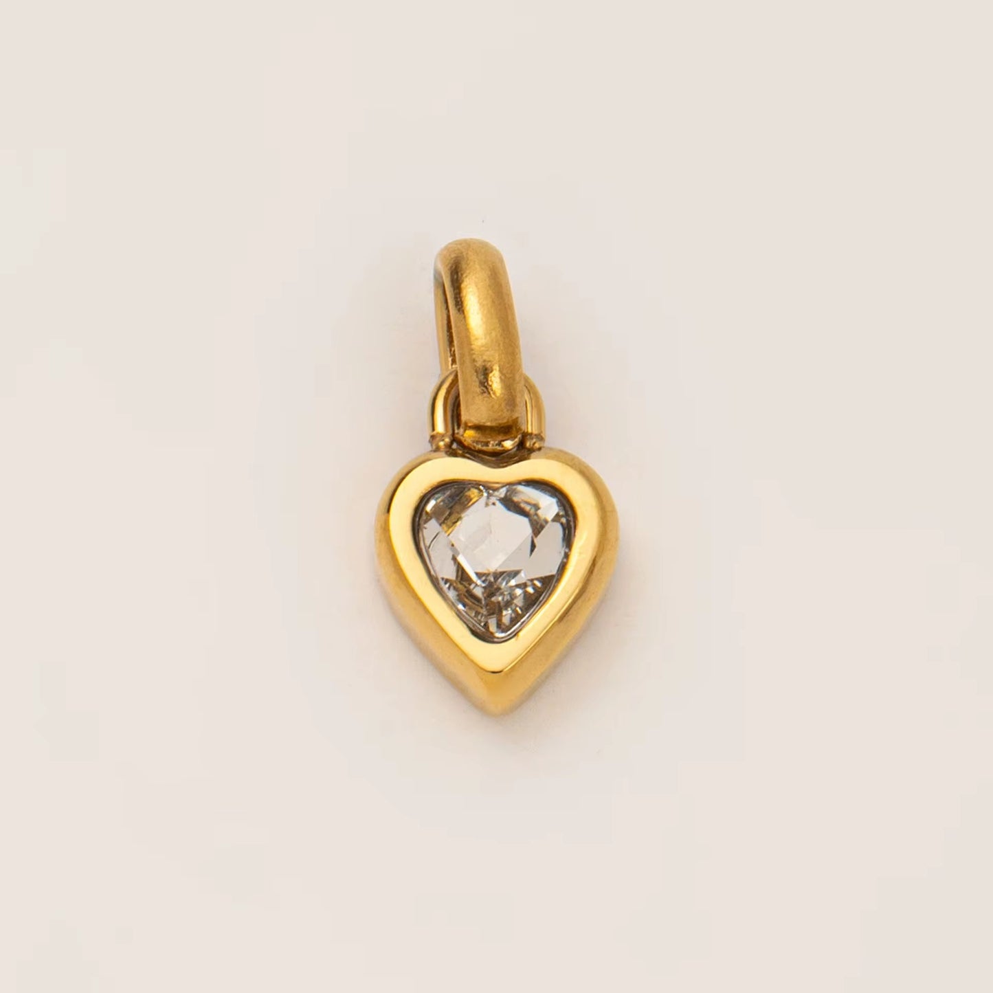 Pendant - Birth Stones (Heart) - Gold