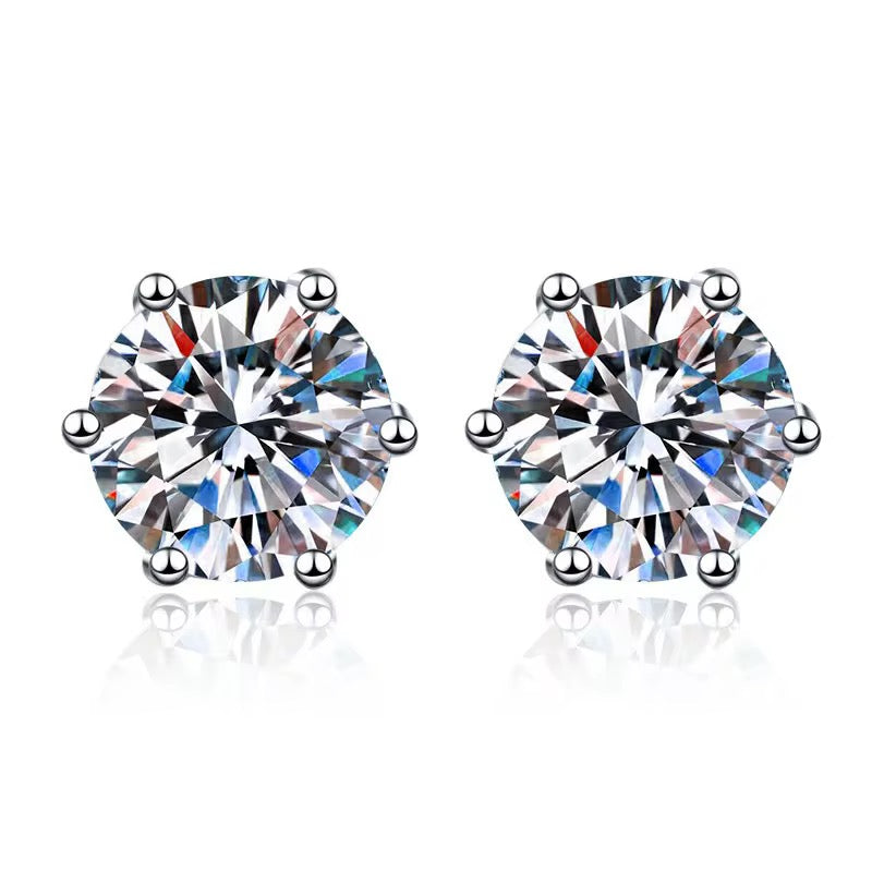 Aamira 1ct Moissanite Earrings