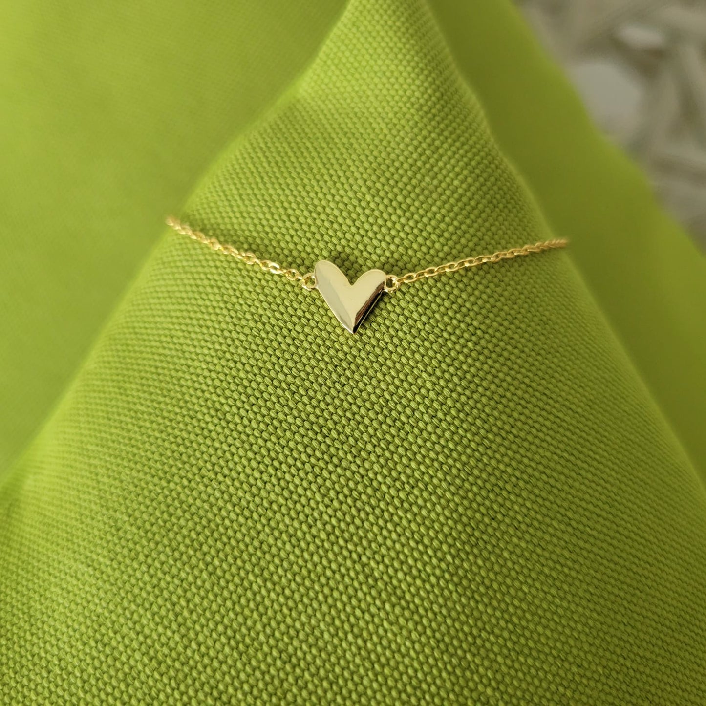 Silver Heart Bracelet
