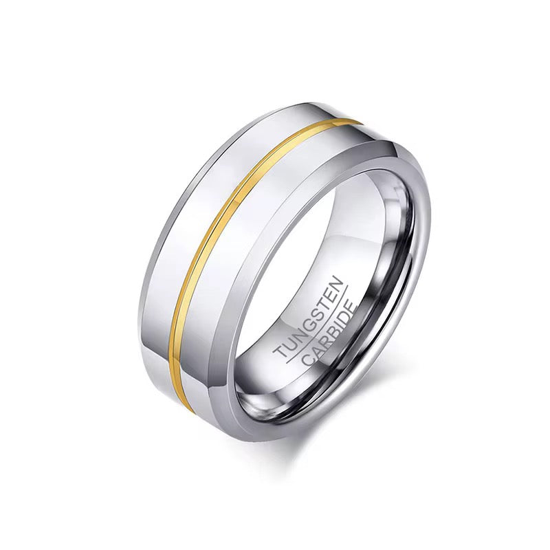 Golden Edge Ring