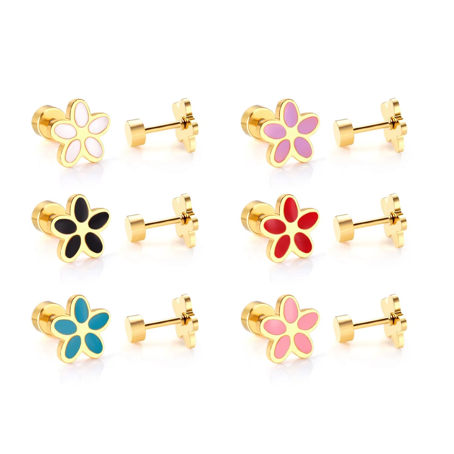 Petalia Flatback Earrings