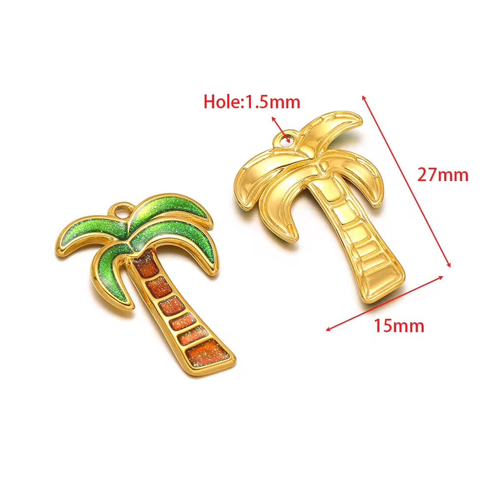Tropical Glow Pendant Necklace