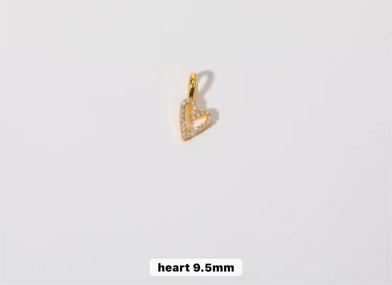 Charm - Golden Heart