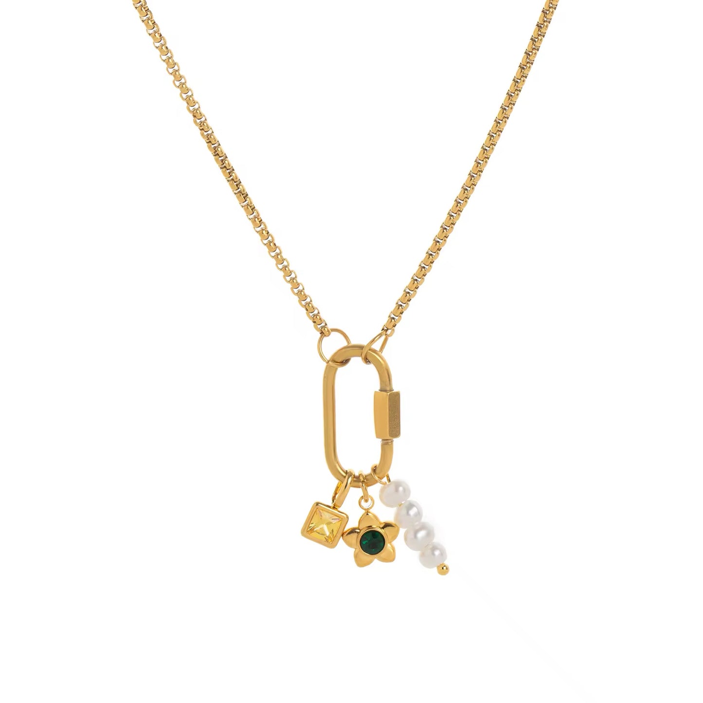 Maribel Customizable Charm Necklace