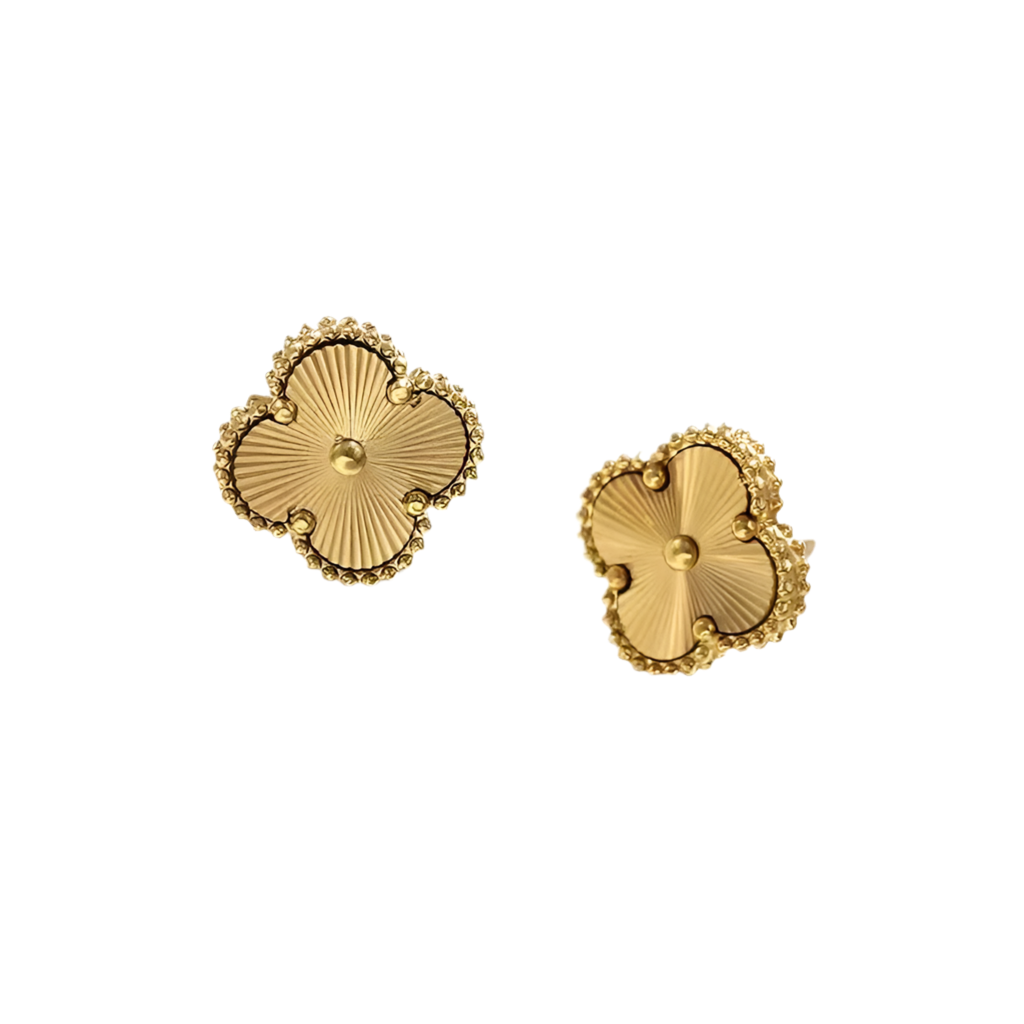 Classic Clover Earrings - Gold