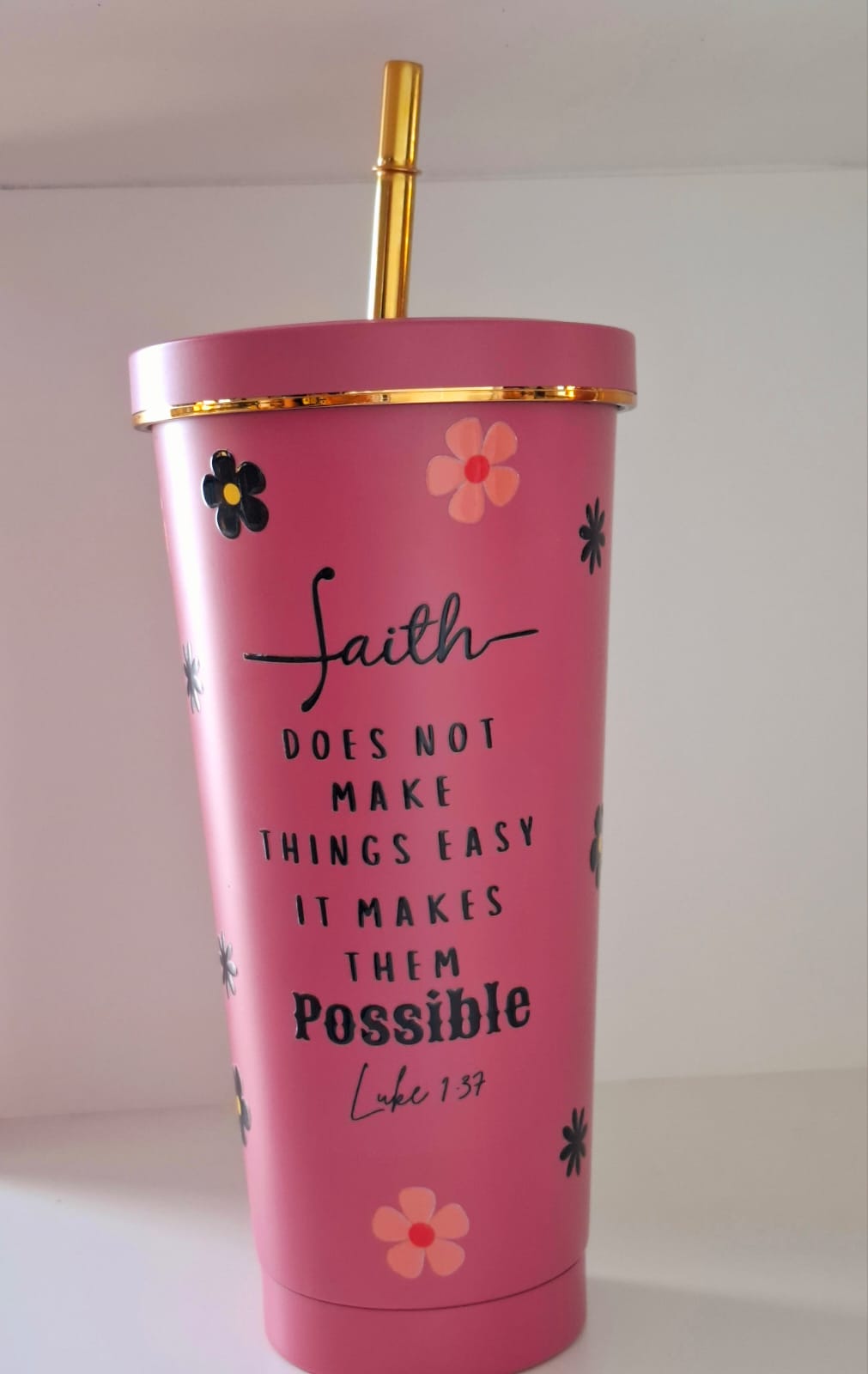 Printed Matte Insulated Tumbler - 750ml