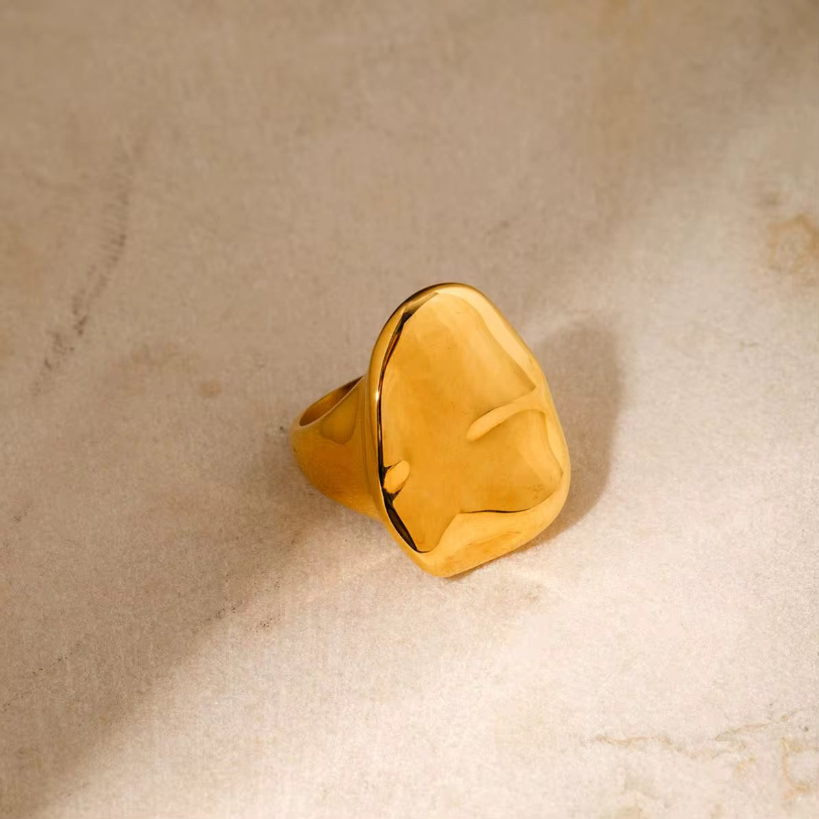 Ameera Textured Chunky Ring