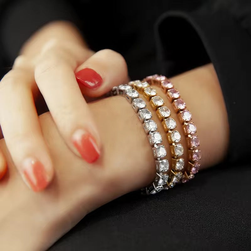 Lux CZ Tennis Bracelet