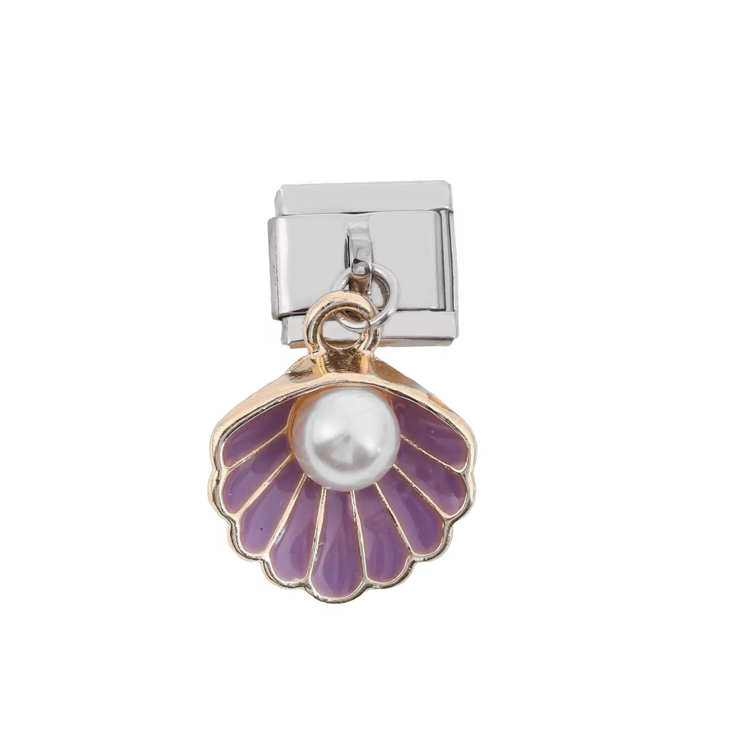 Italian Bracelet Charms - Pearl Shell