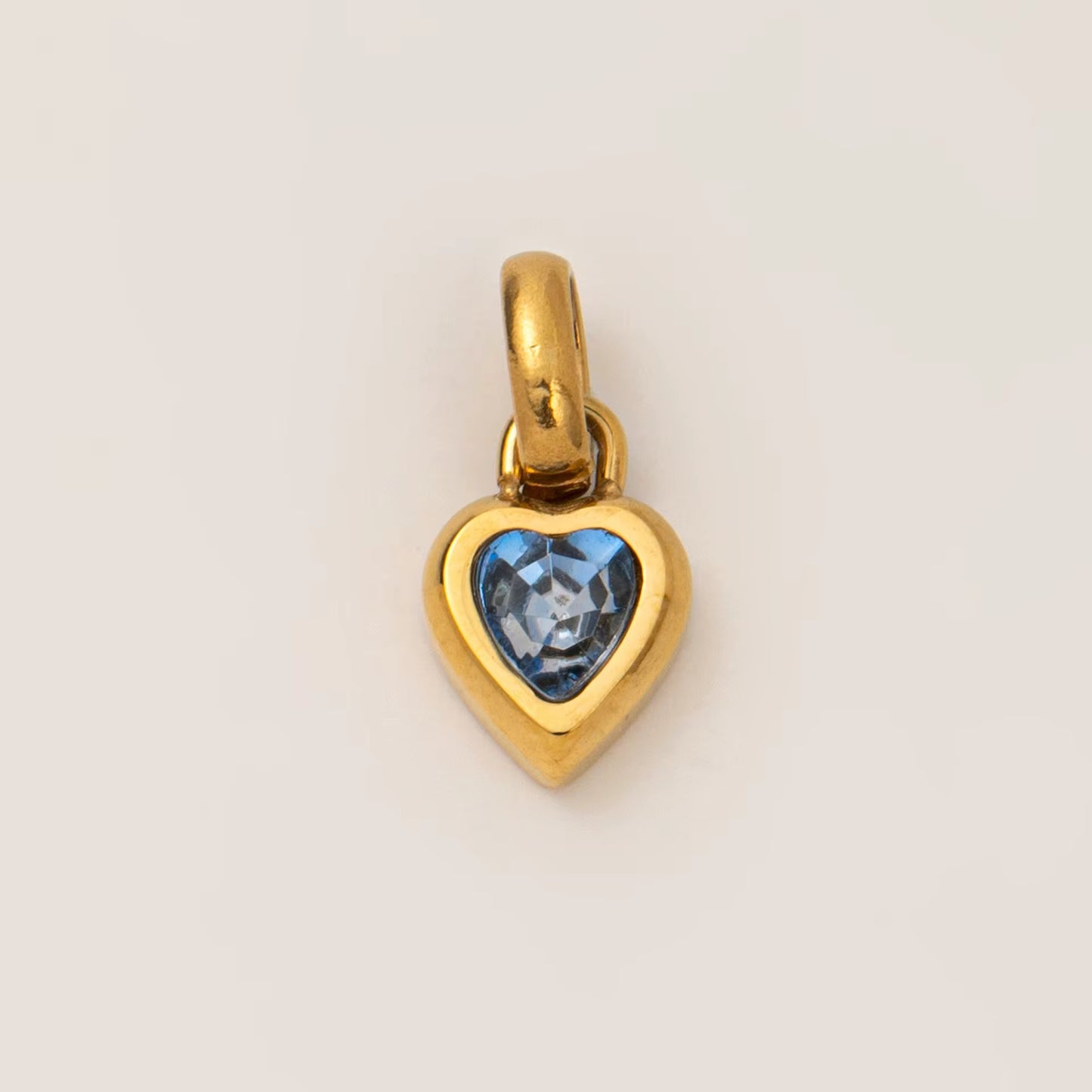 Pendant - Birth Stones (Heart) - Gold