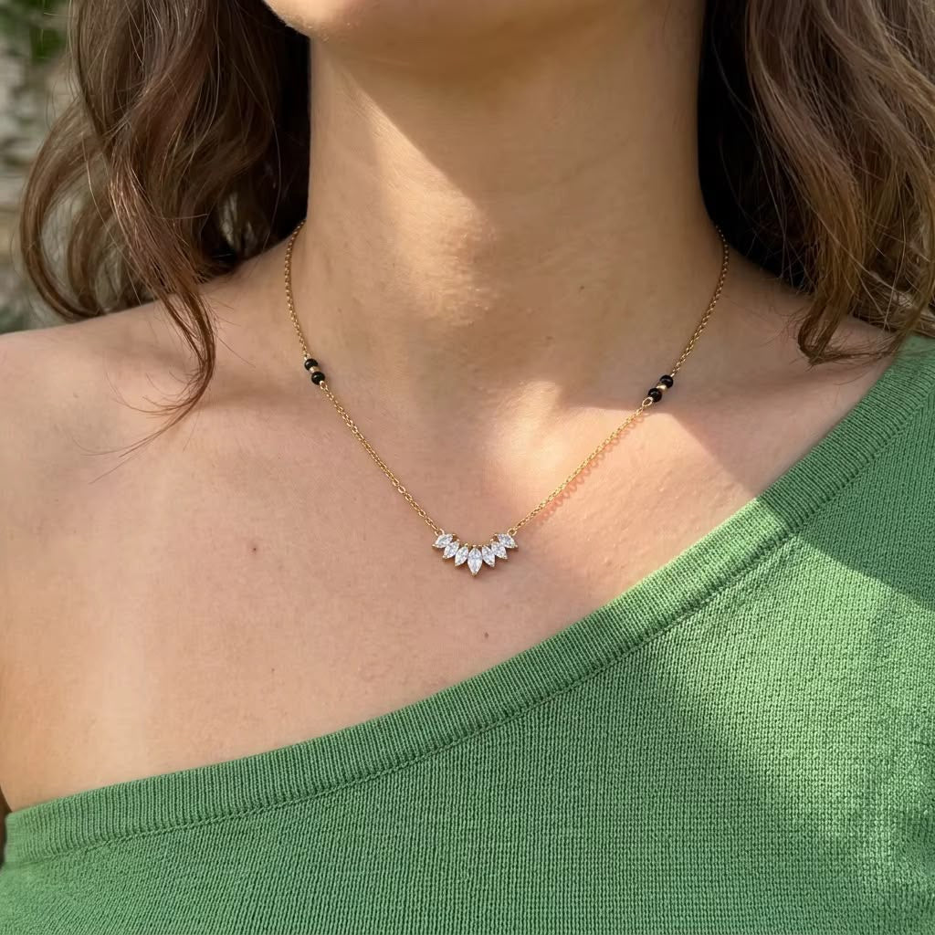 Mayurika Mangalsutra Necklace (Preorder)