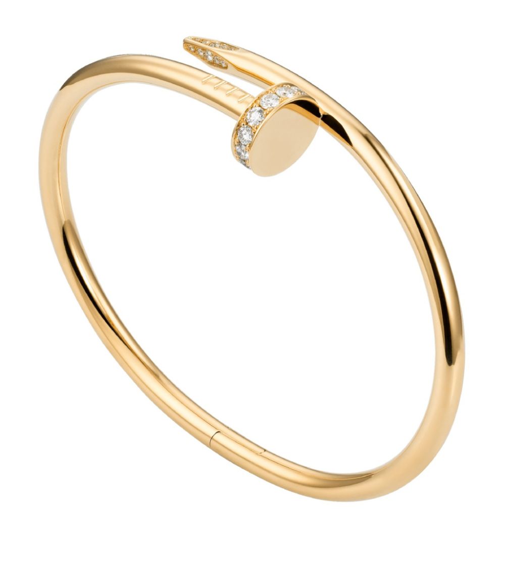Nail Bracelet with Zircon