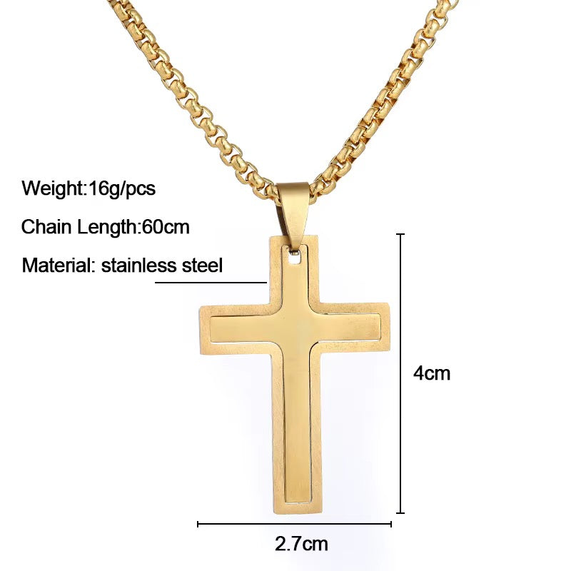 Cruz Cross Necklace