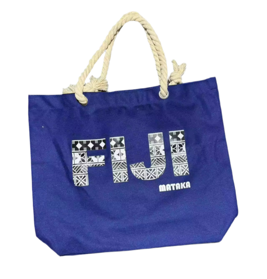 Fiji Tote - Dark Blue (Large)