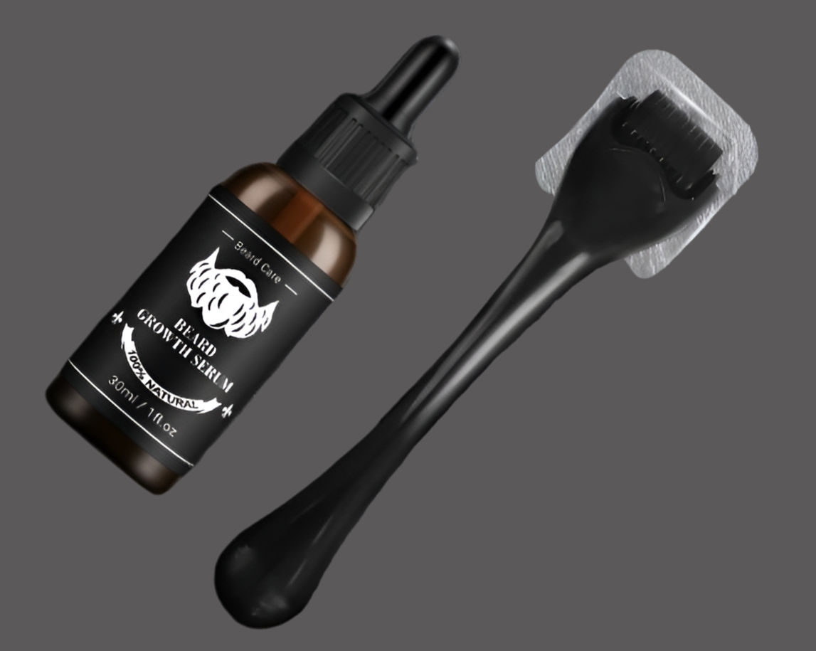 Beard Growth Roller Duo Set