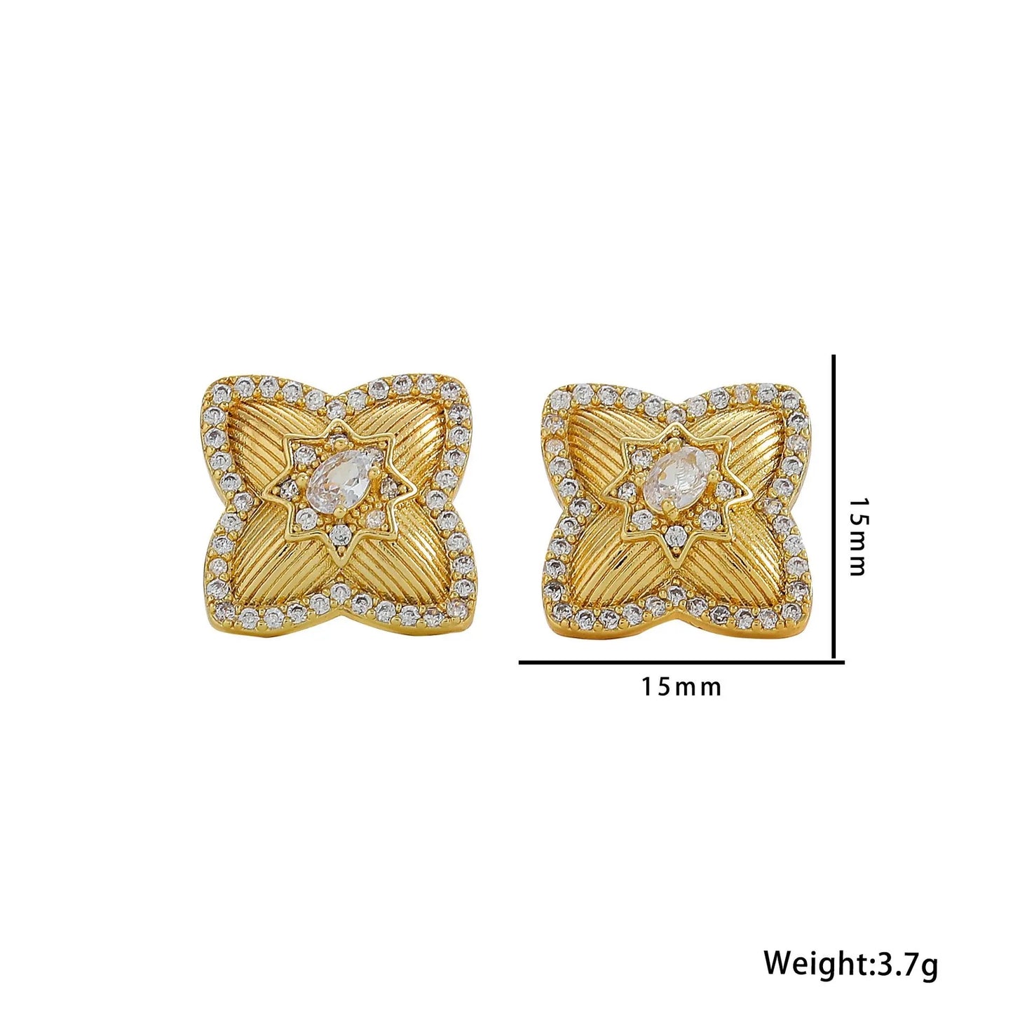 Clover Flowers Set