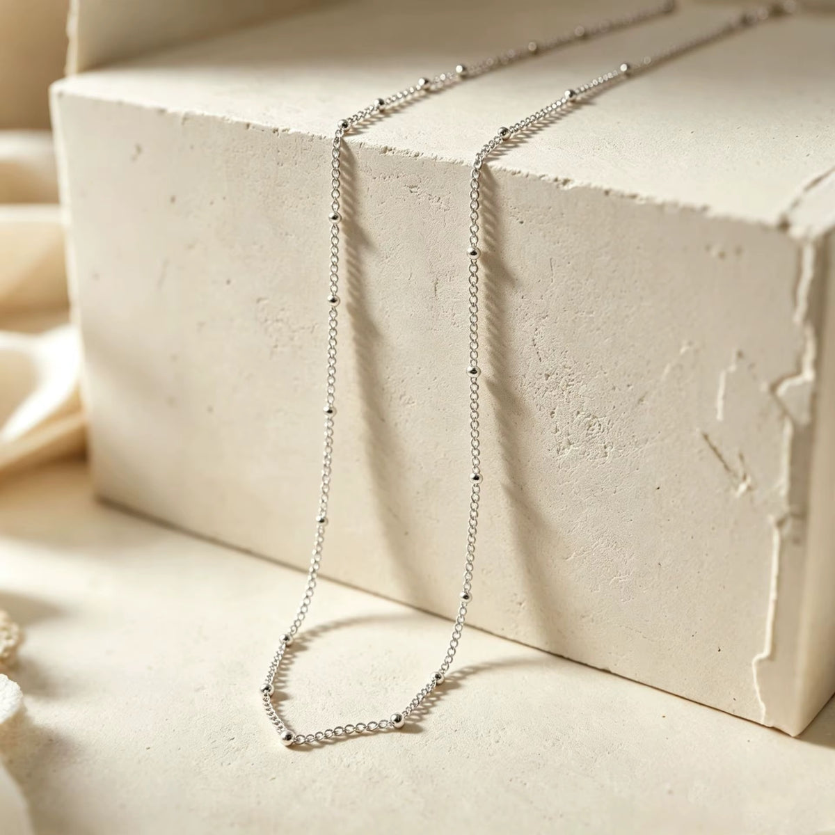 Liora Beaded Chain Necklace