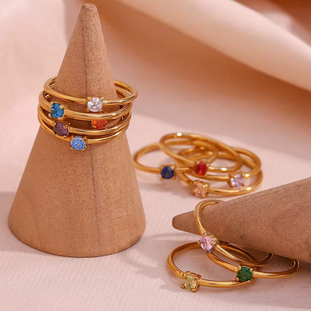 Bella Birthstone Ring
