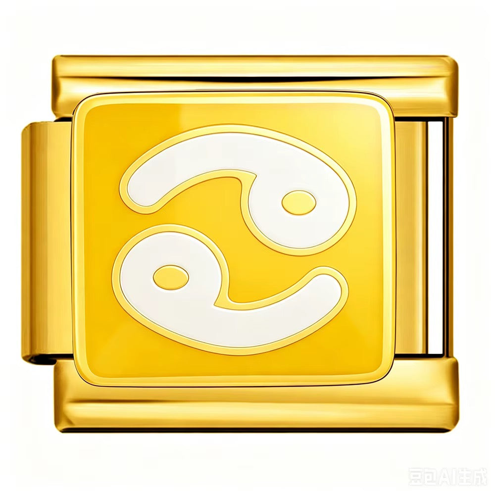 Italian Bracelet Charm - CANCER