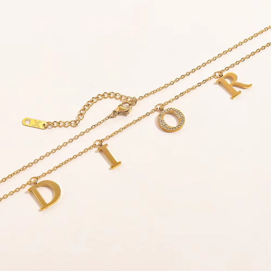 Dior Charms Necklace (Replica)