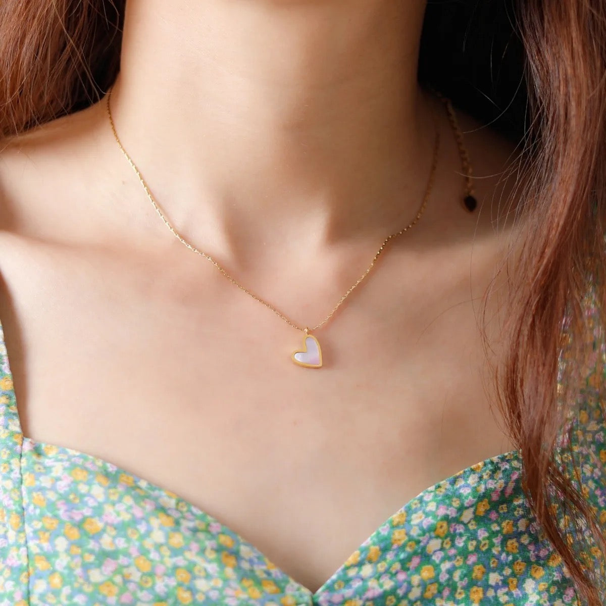 Golden Heart Necklace