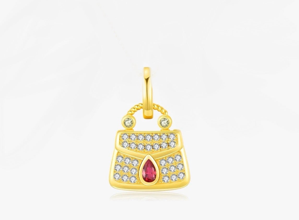 Bling Purse Pendant