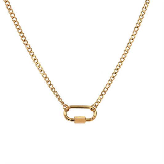 Basic Charm Link Necklace