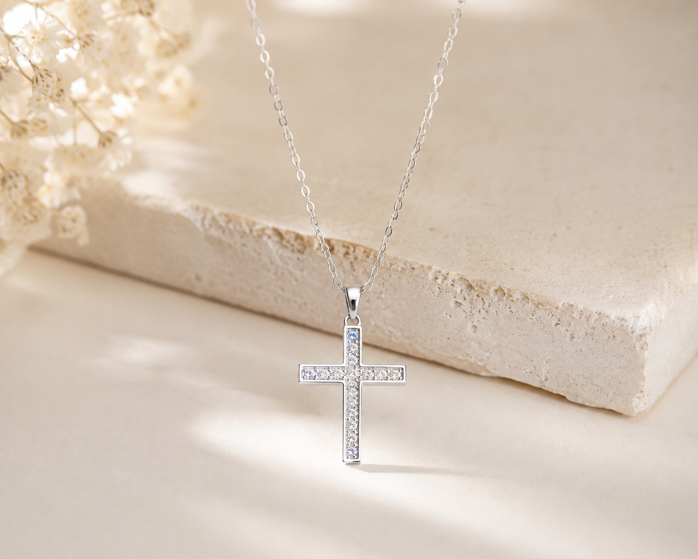 Adira Cross Necklace