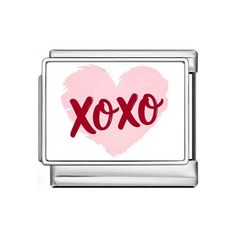 Italian Bracelet Charm - XOXO