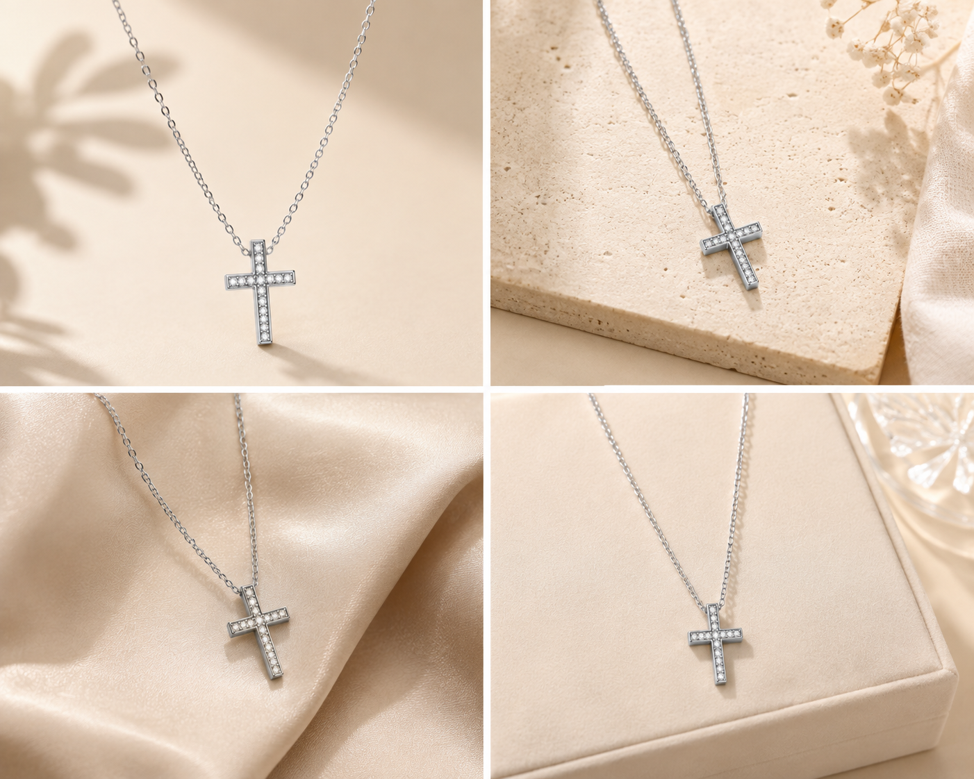 Amora Cross Necklace