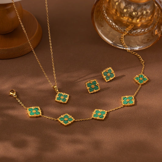 Bloom Elegance Set - Green