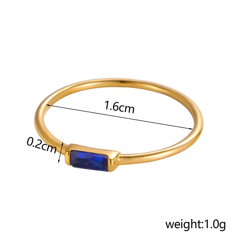 Eterna Birthstone Rings