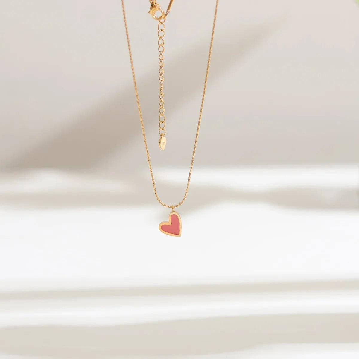 Golden Heart Necklace