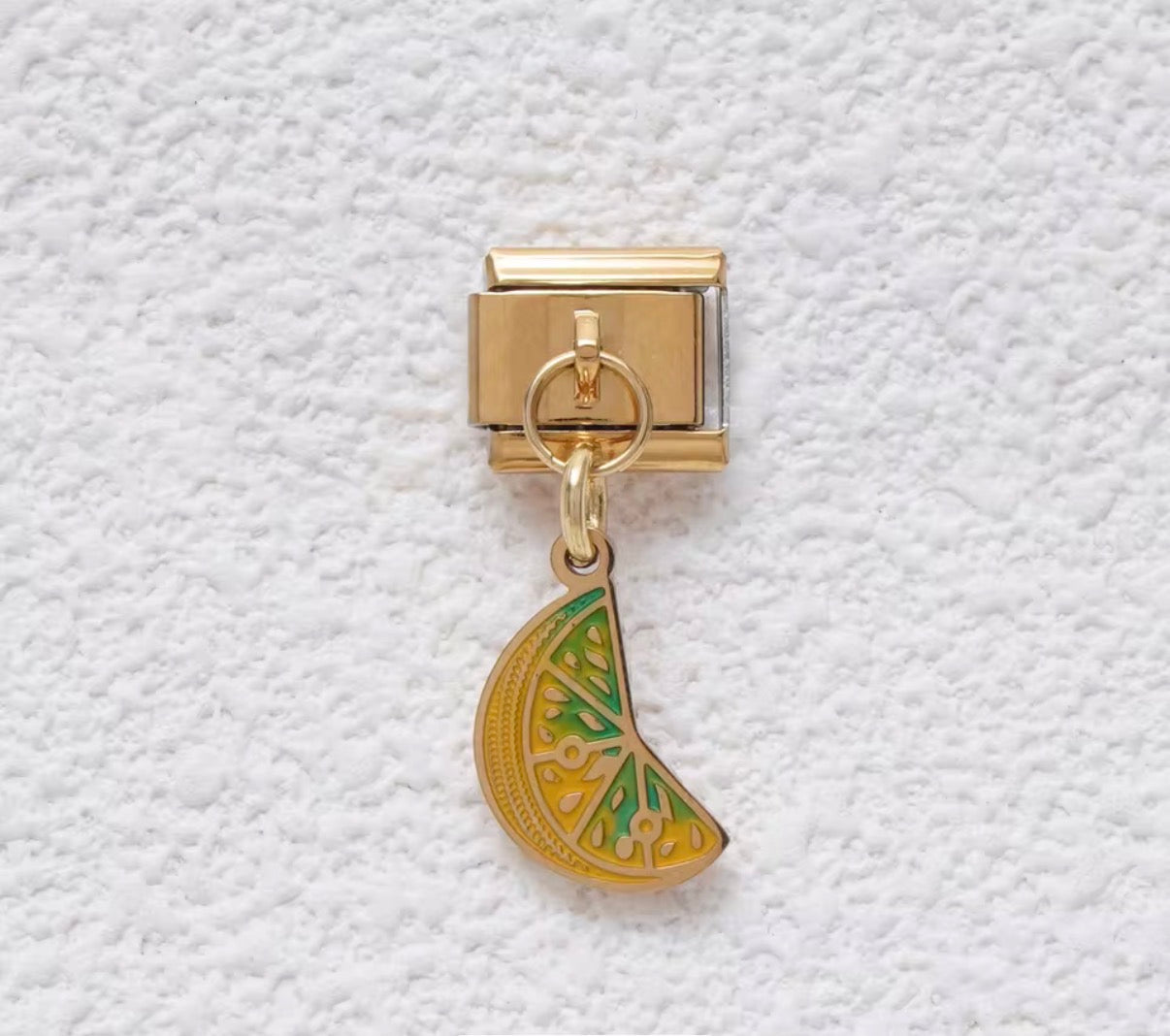 Italian Bracelet Charm- Lemon